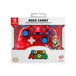 Control Nintendo Switch Rock Candy Alambrico Mario
