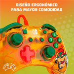 Control Nintendo Switch Rock Candy Alambrico Bowser