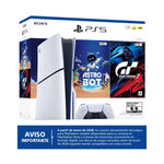 Consola PS5 Slim Bundle Estándar + Juego Gran Turismo 7 & Astr Bot