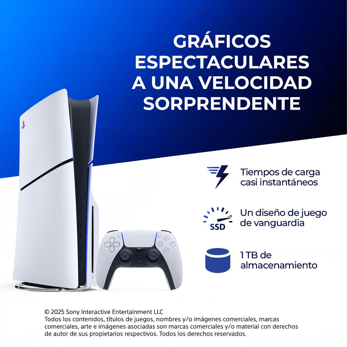 Consola PS5 Slim Bundle Estándar + Juego Gran Turismo 7 & Astr Bot