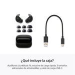 Audífonos Inalámbricos Sony In Ear Linkbuds Fit TWS WF-LS910N Negro