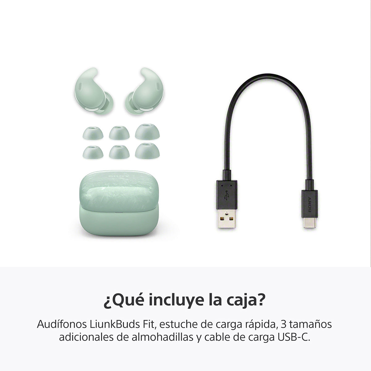 Audífonos Inalámbricos Sony In Ear Linkbuds Fit TWS WF-LS910N Verde