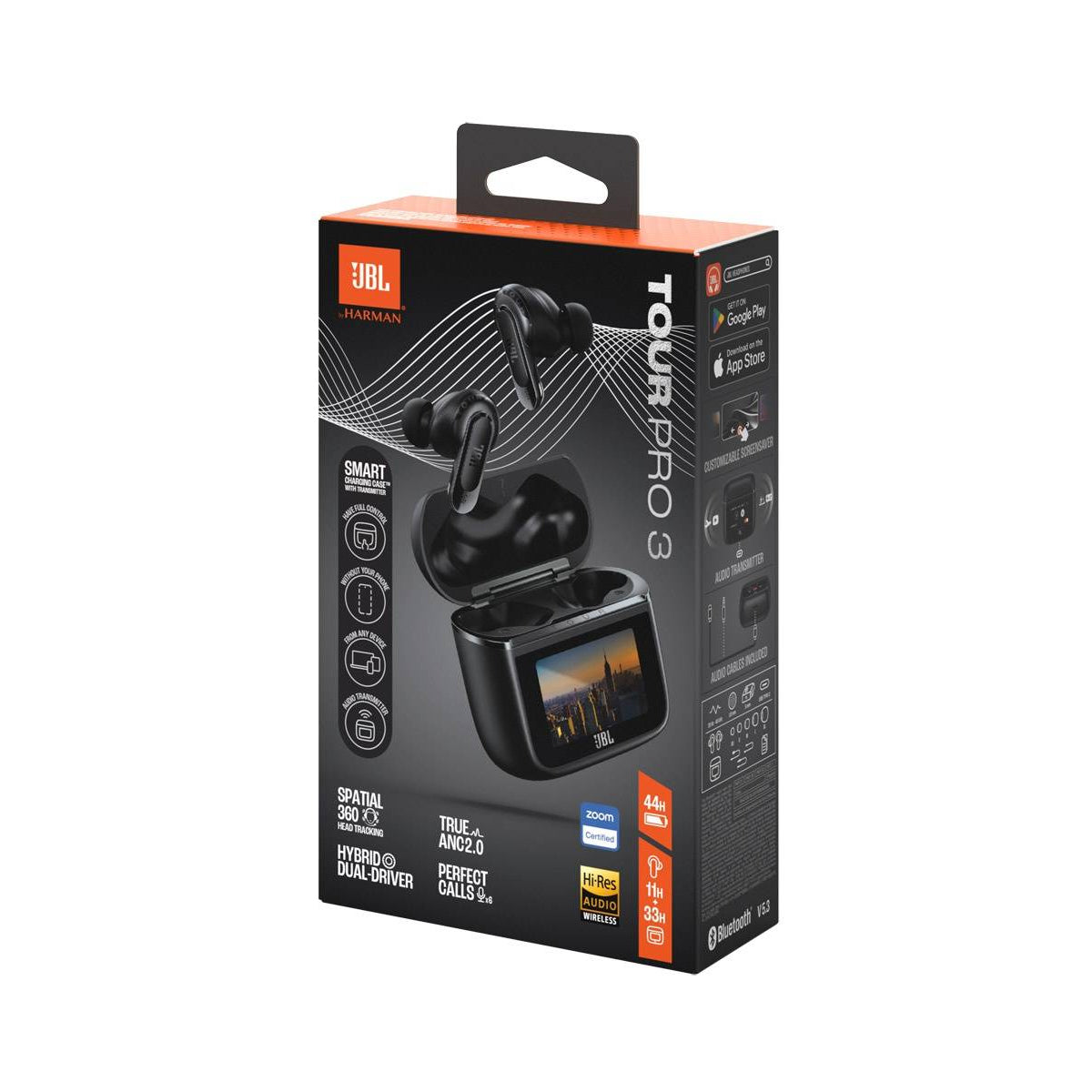 Audífonos JBL Inalámbrico Tour Pro 3 Negro