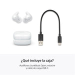 Audífonos Inalámbricos Sony In Ear Linkbuds Open TWS WF-L910 Blanco