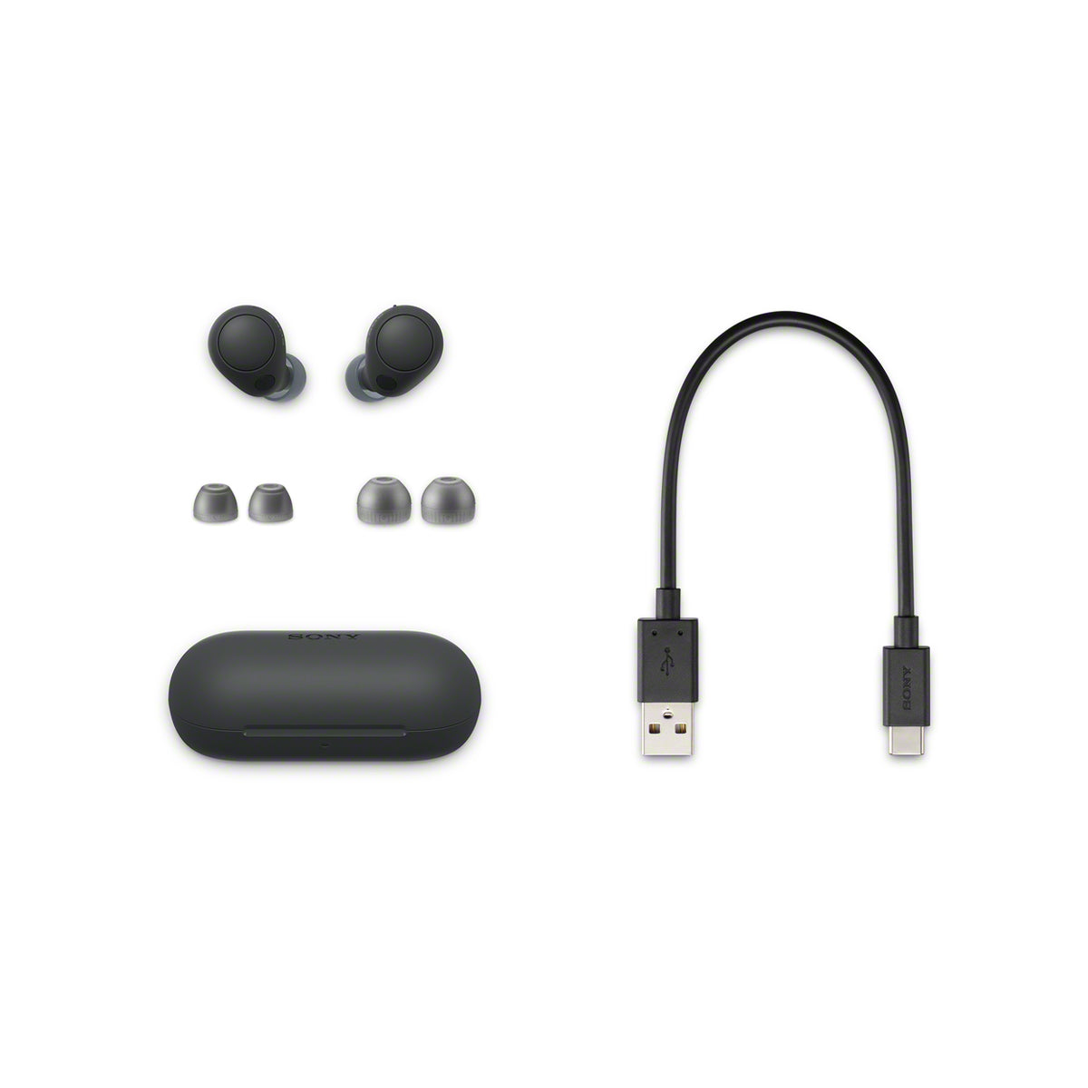 Audífonos Inalámbricos Sony In Ear WF-C700N Con Cancelación De Ruido Negro