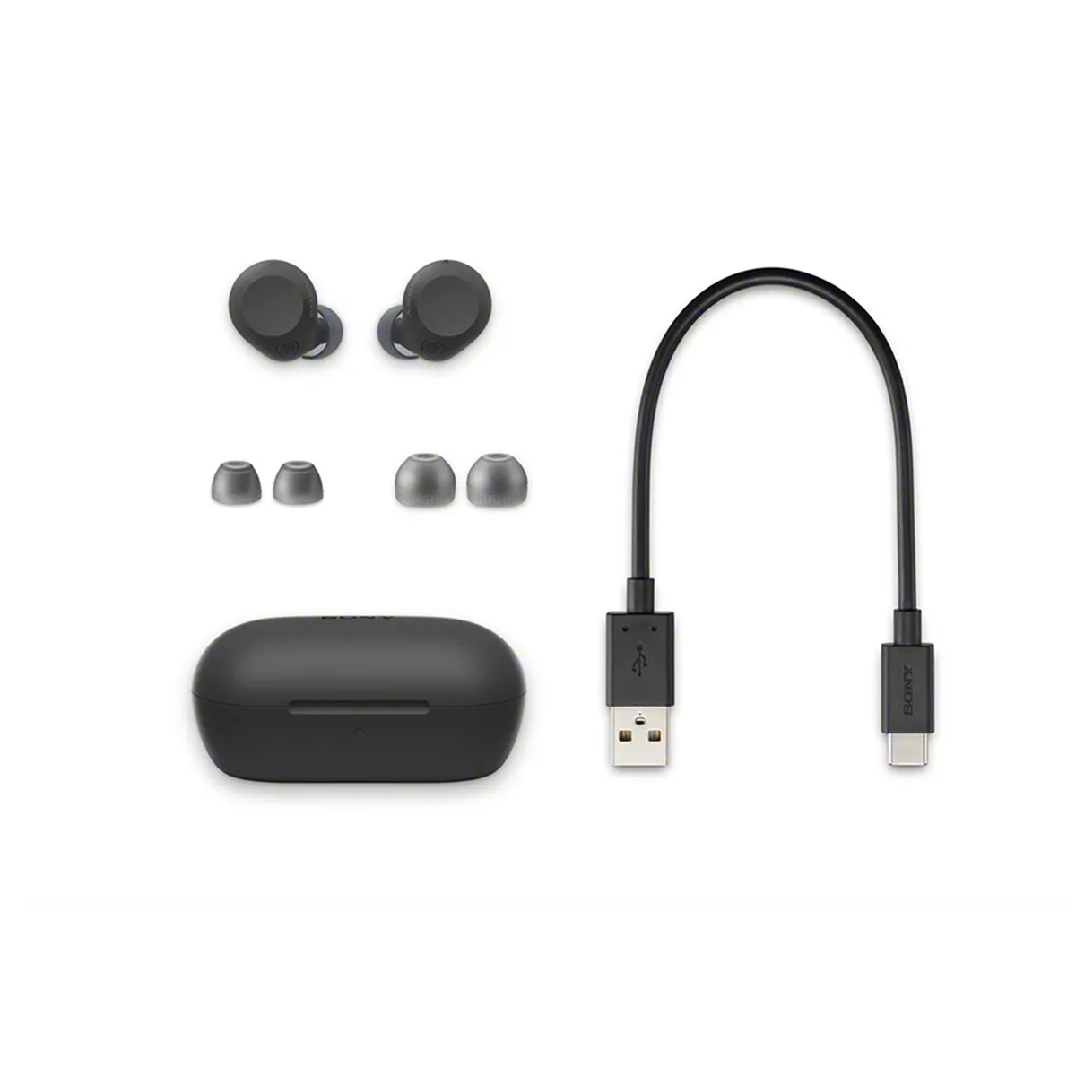 Audífonos Inalámbrico Sony Cancelacion de Ruido WF-C710N Negro