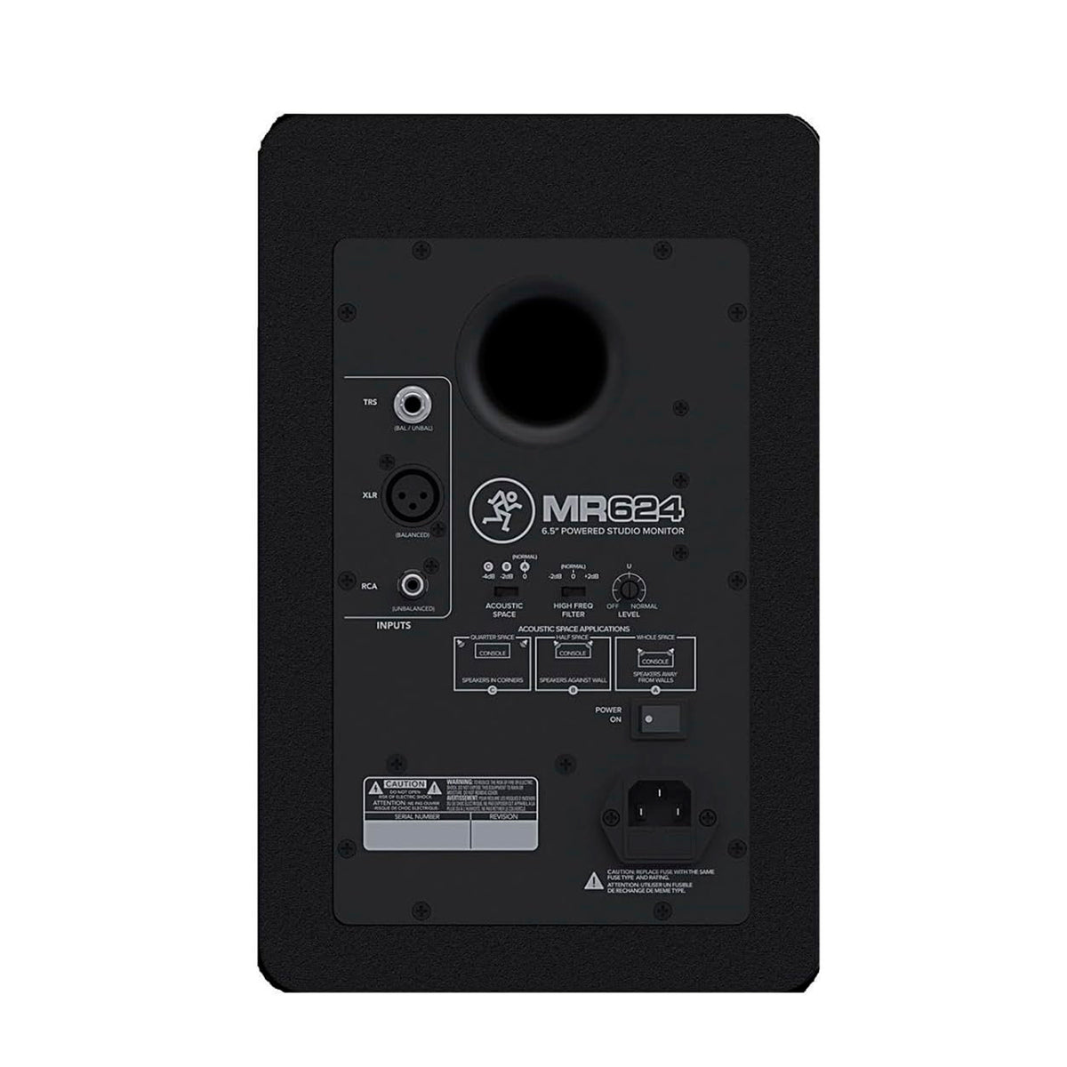 Parlante Mackie MR624 Monitor de estudio