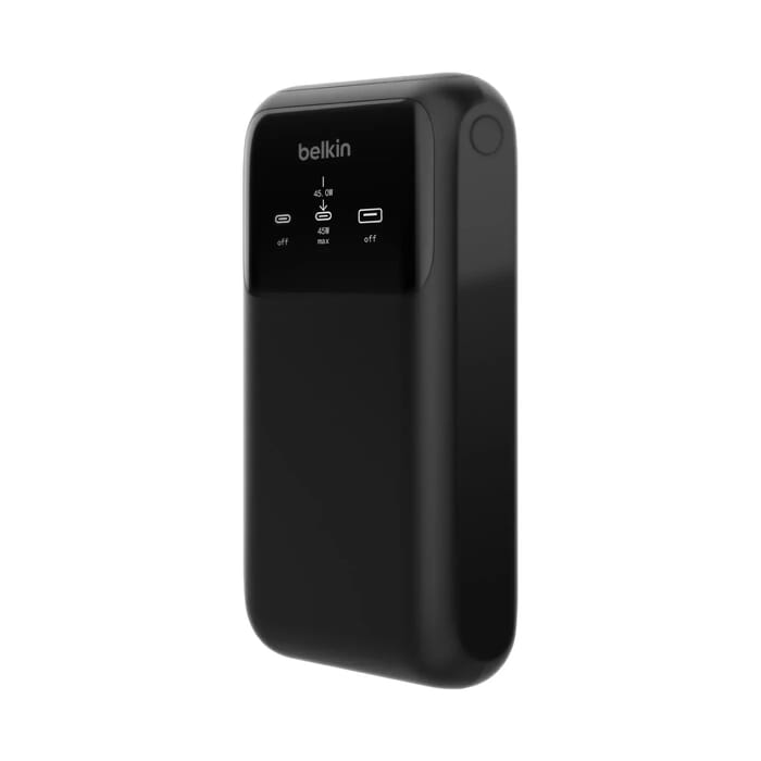 Power Bank Belkin 20k 2.4 Usb-a X2 A Usb-c 65w Black