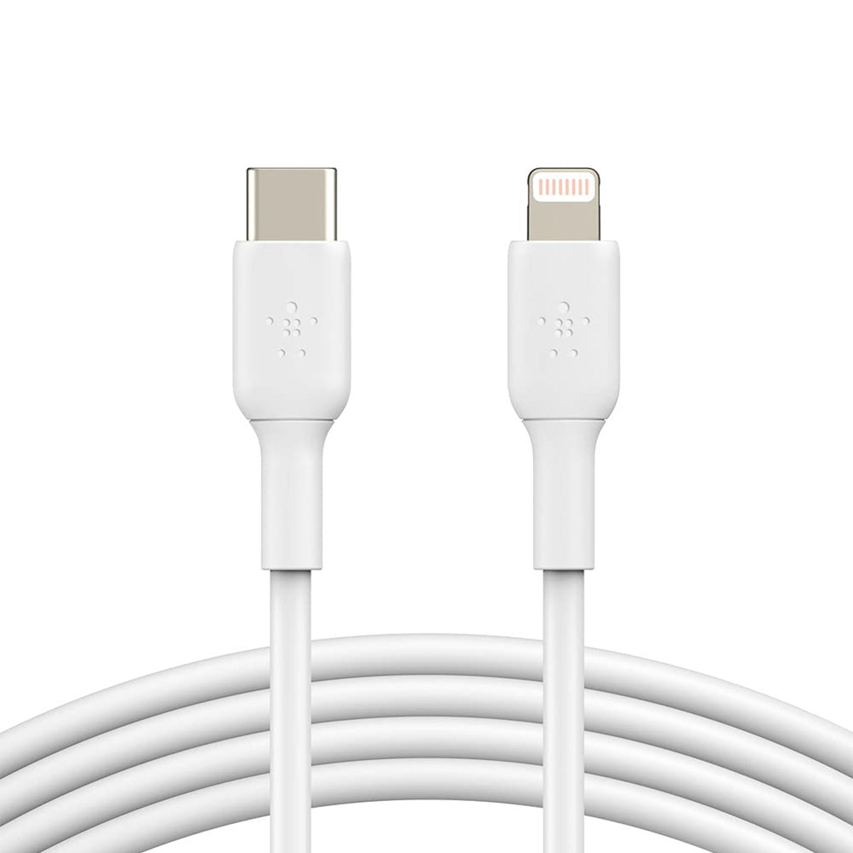 Adaptador De Pared Belkin 20w USB + Cable USB A Light Ning De 1.0 Metro Blanco