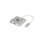 Adaptador XTECH Multipuerto USB Tipo C 3-En-1 XTC-565