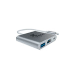 Adaptador XTECH Multipuerto USB Tipo C 3-En-1 XTC-565