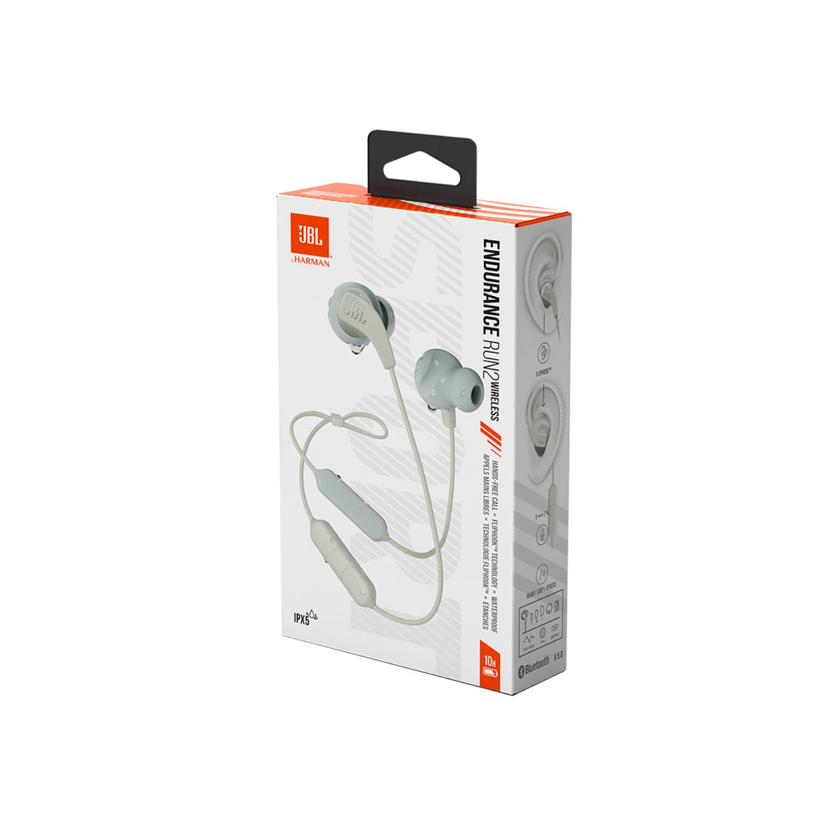 Audífonos JBL Inalámbrico BT Endurance Run 2 Blanco