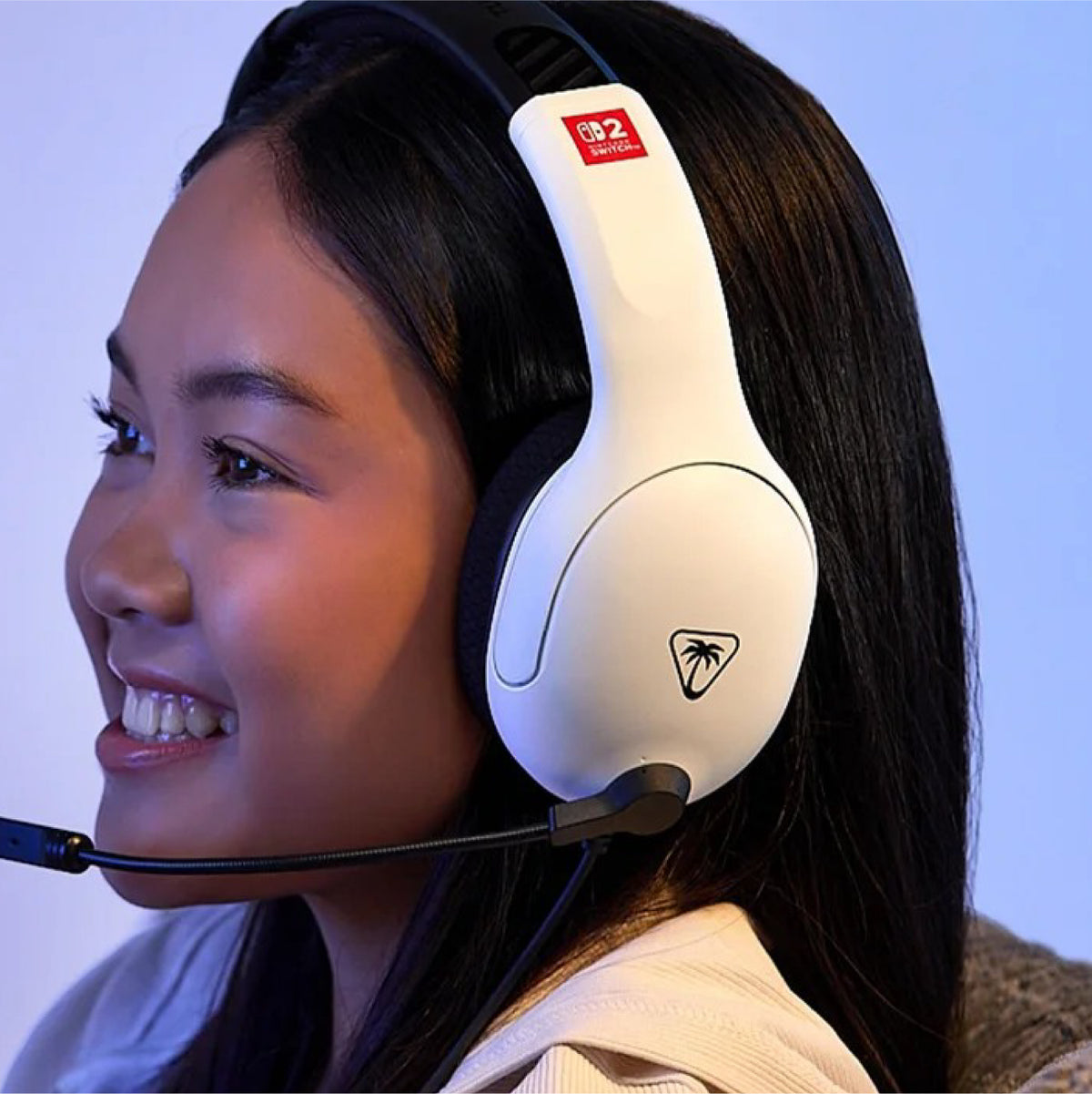 Audífonos Turtle beach Airlite Switch 2 Negro/ Blanco