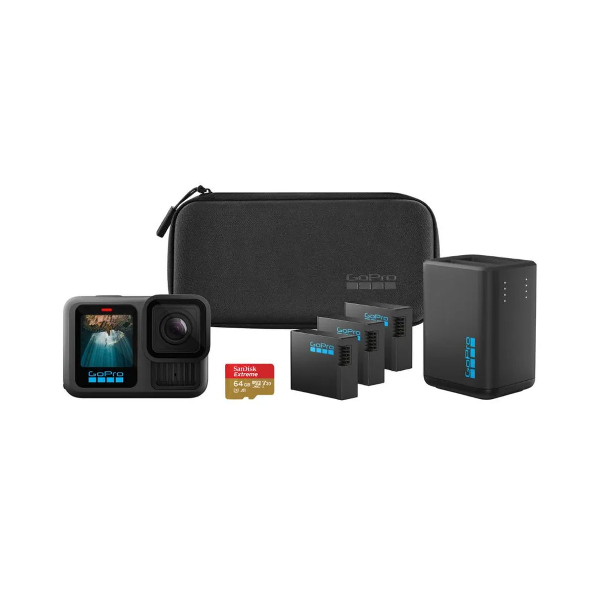 Cámara Gopro Hero 13 blackBundle extended Power