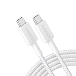 Cable ANKER 322 USB-C A USB-C De 1.8 Metros Blanco