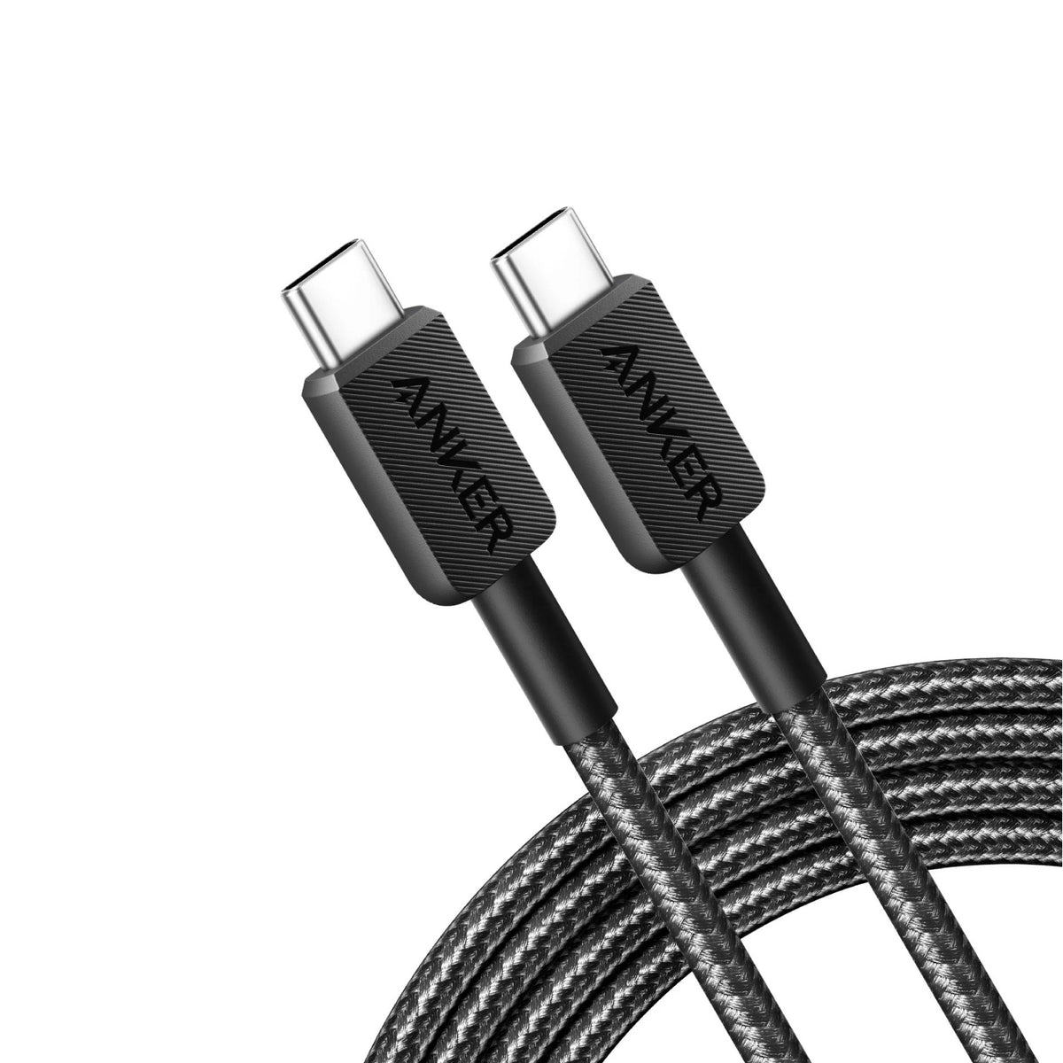 Cable ANKER 322 USB-C A USB-C De 1.8 Metros Negro