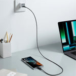 Cable ANKER 322 USB-C A USB-C De 1.8 Metros Negro