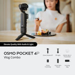 Camara Dji Osmo Pocket 4P Combo Vlog