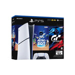 Consola PS5 Slim Bundle Digital De 825 GB + Juego Gran Turismo 7 & Astr Bot