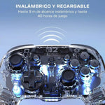 Control TURTLE BEACH Inalámbrico para Nintendo Switch 2 Afterglow Clear