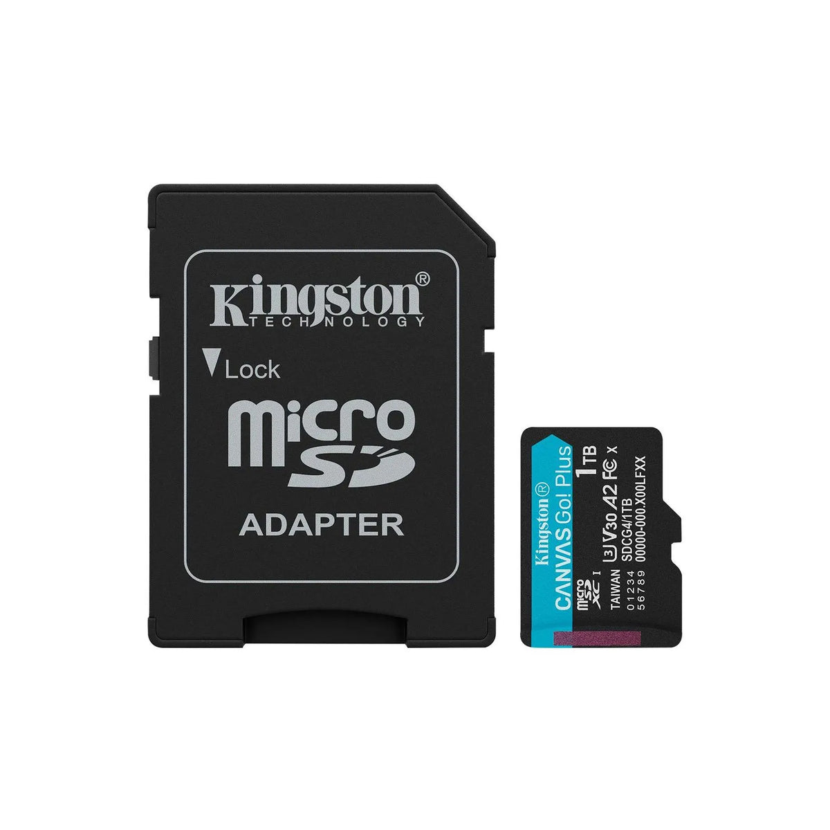 Memoria Micro Sd 1tb Kingston Canvas Go Plus 4k A2 U3 V30 200 Mb