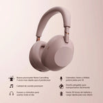 Audifonos Inalambricos Sony NC WH-1000XM6 Rosado