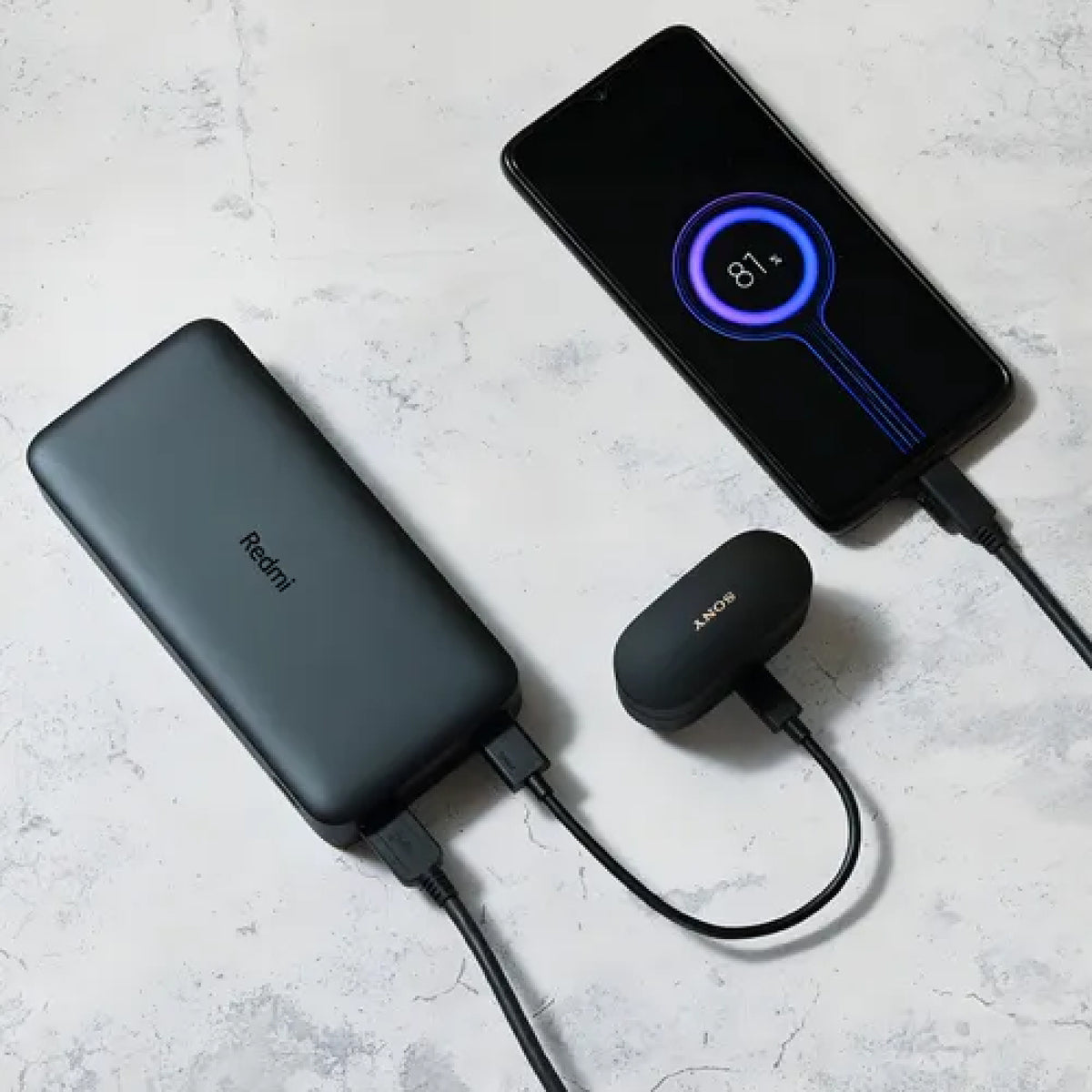 Power Bank Xiaomi 18wfast 20000 Mah Negro