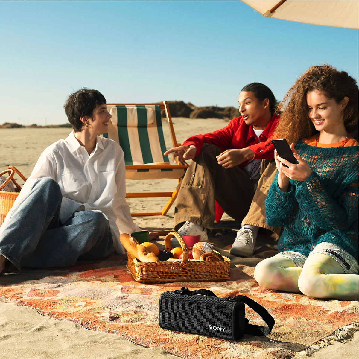 Parlante Sony Inalámbrico Ult Field 3 Ult Power Sound Negro