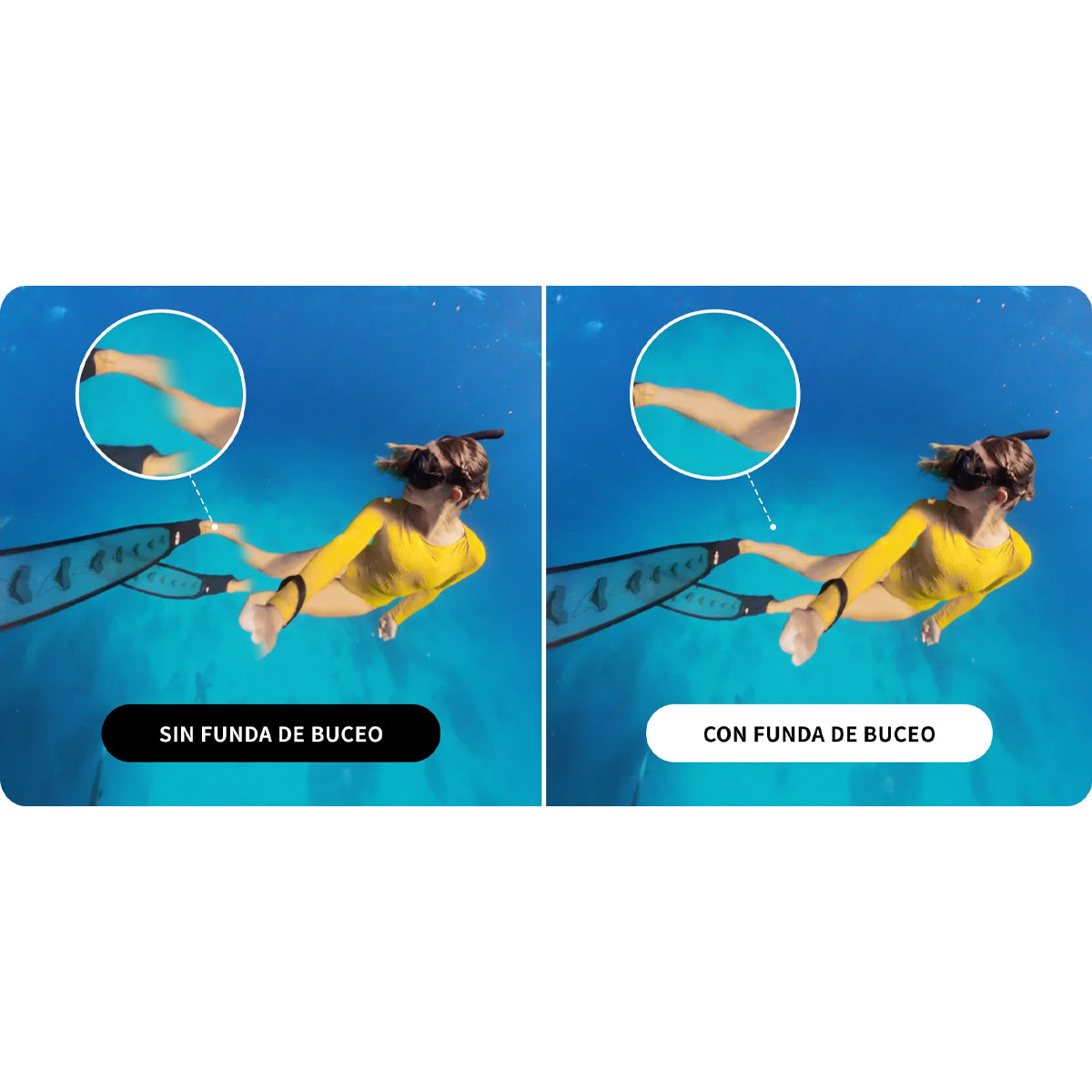 Carcasa De Agua Invisible Insta360 X4