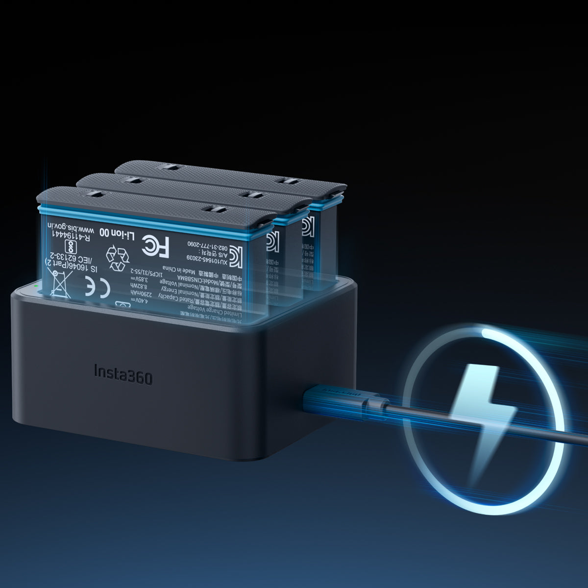 Cargador Multiple Insta360 X4