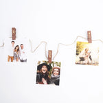 Clips de Madera INSTAX Sentimiento x10