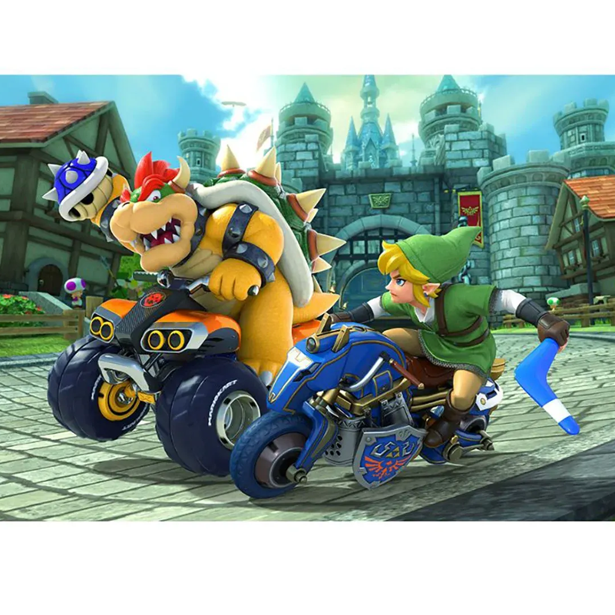 Consola Nintendo Switch Oled Blanco + Juego Mario Kart