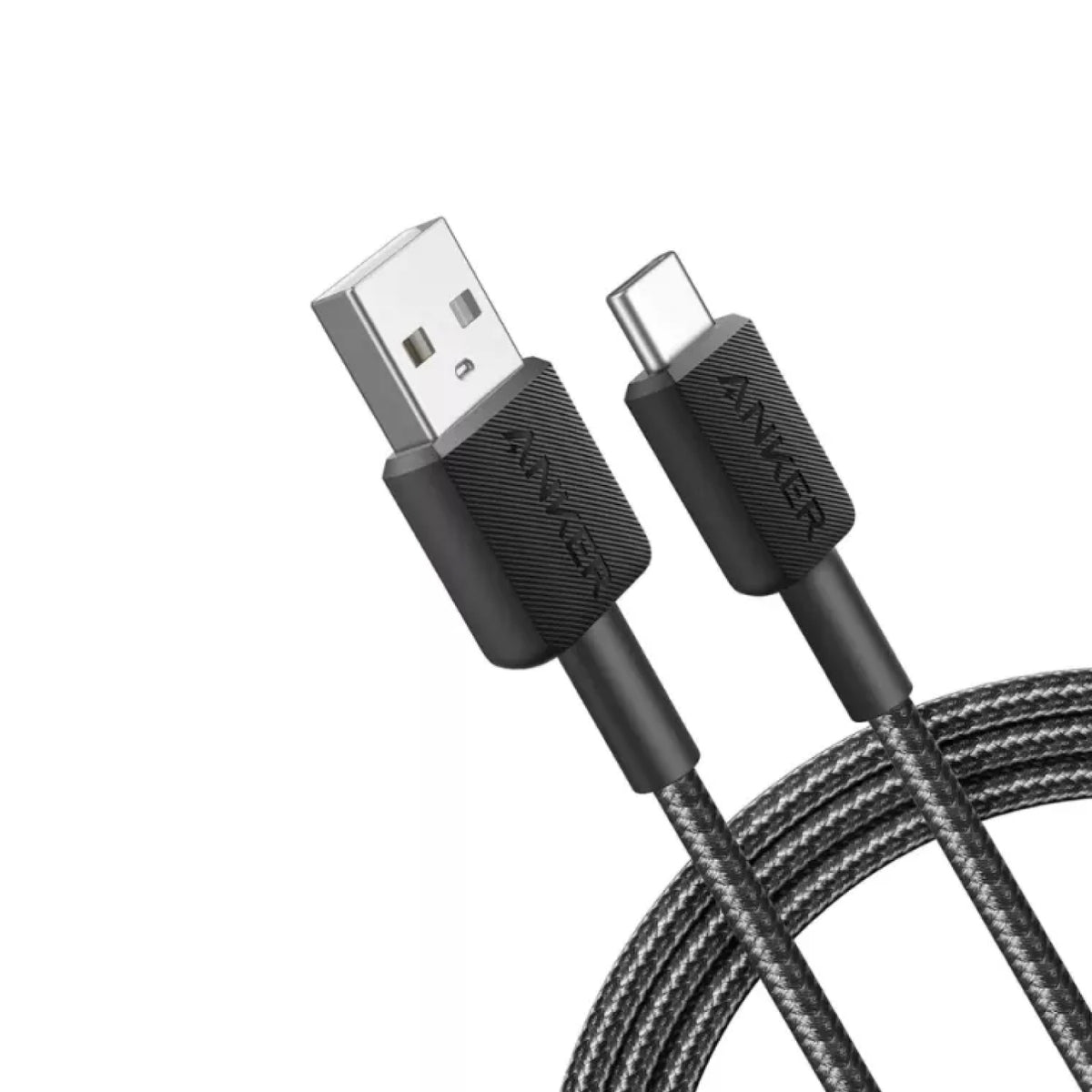 Cable Anker 322 Usb-a To Usb-c 1.8 Mts Braided Negro