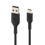 Cable Belkin USB A USB-C 1 Metro Negro
