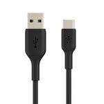 Cable Belkin USB A USB-C 1 Metro Negro