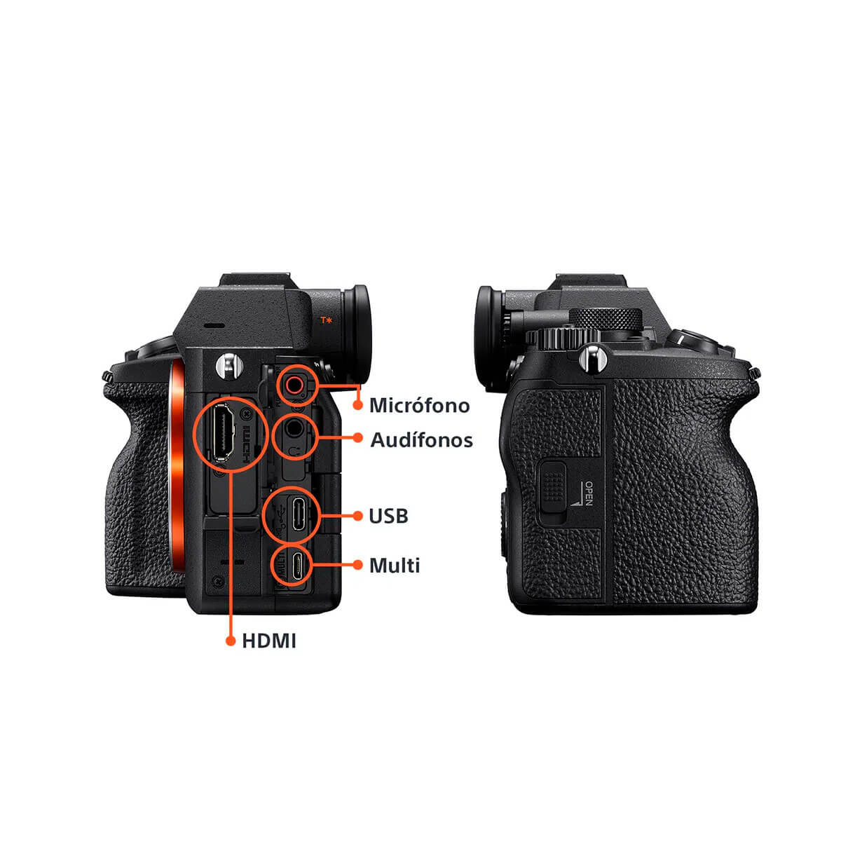 Cámara Sony Alpha A7 ILCE 7M4 Cuerpo