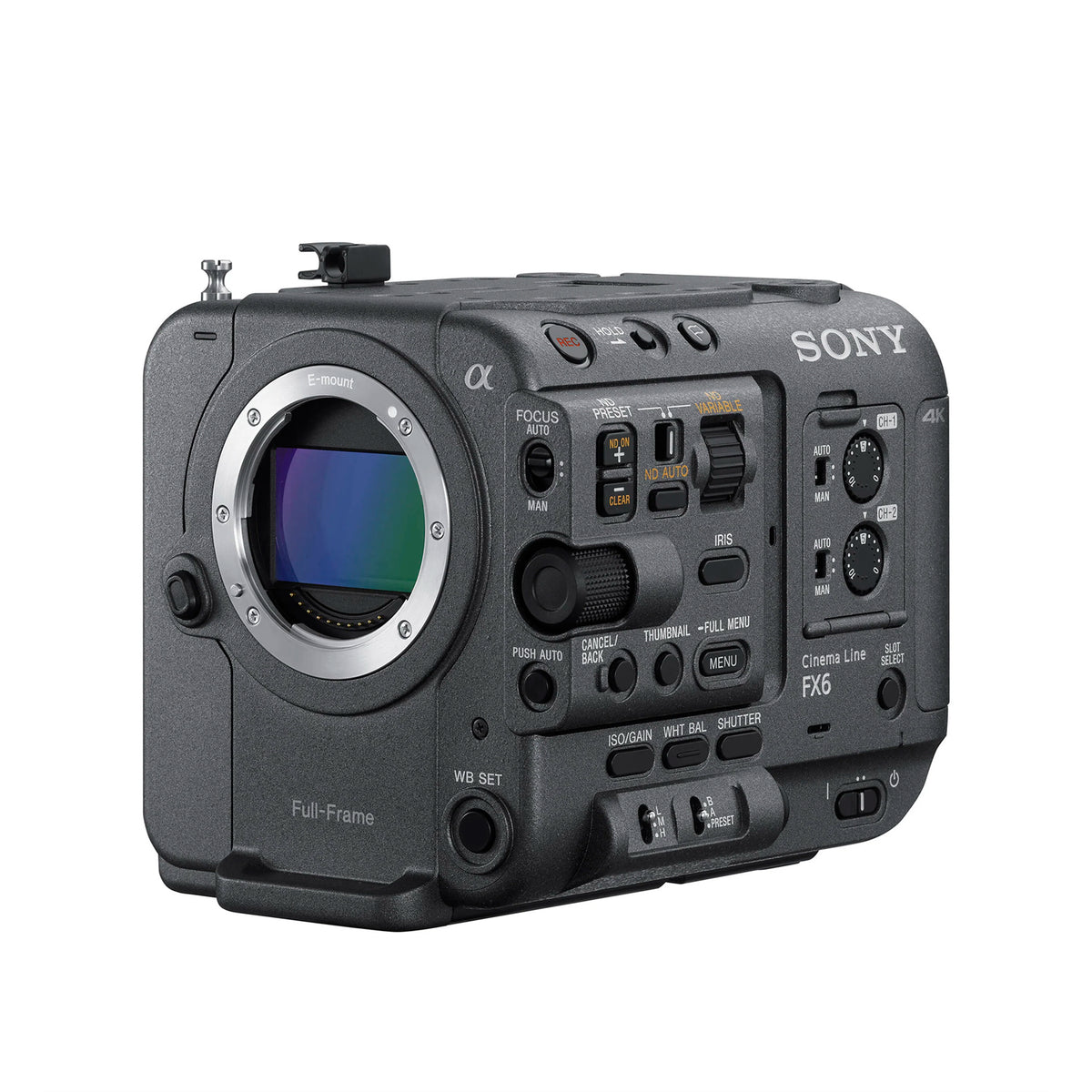 Cámara Cinema Line Full-Frame FX6V|QUC (Incluye Handler - XLR - Monitor)