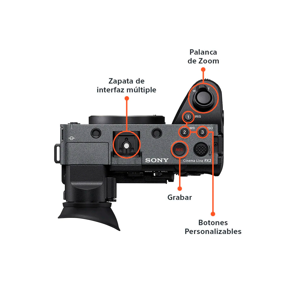 Cámara Sony ILME-FX2B / Q E38 (Cuerpo)