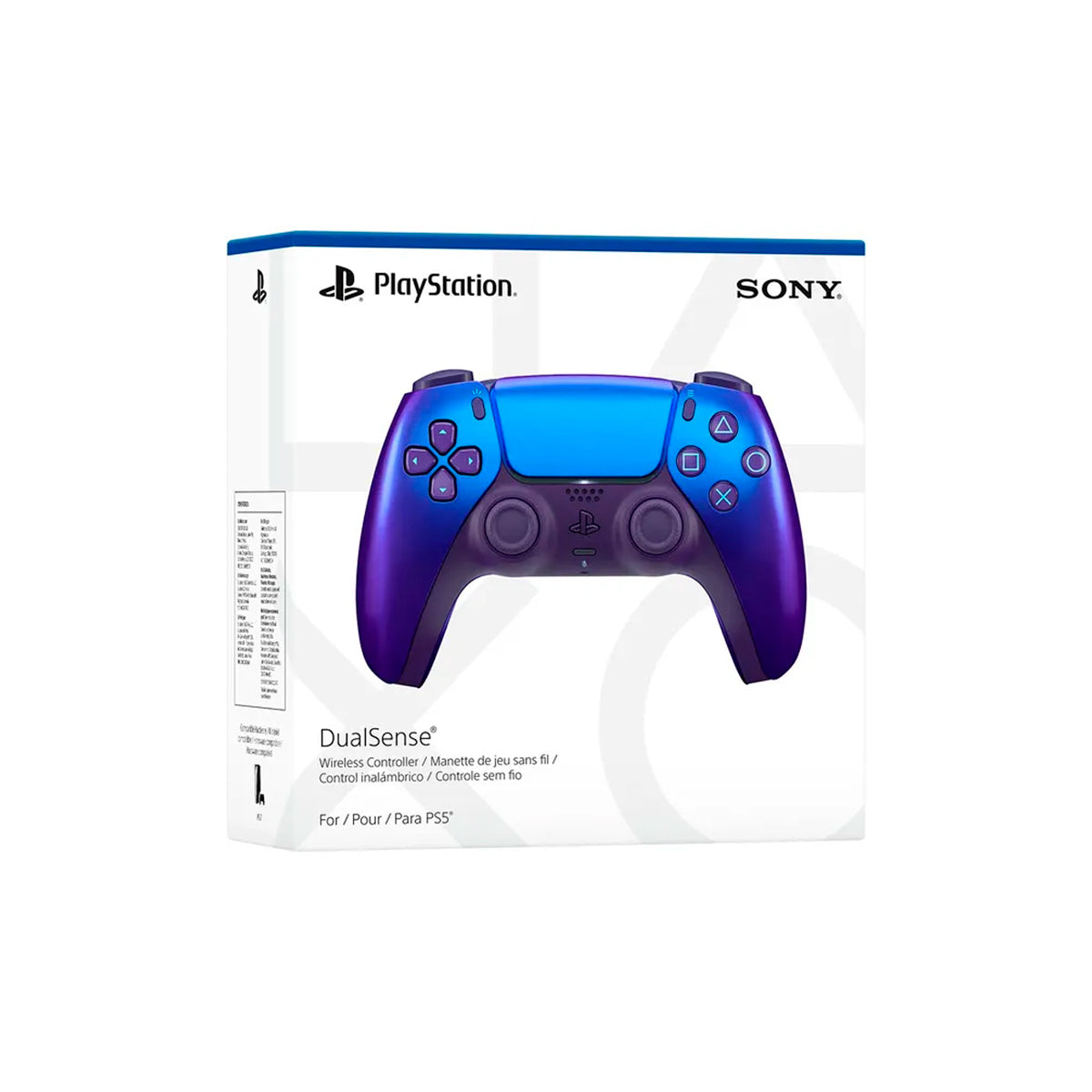 Control PS5 Dualsense Cromado Azul Indigo | Morado