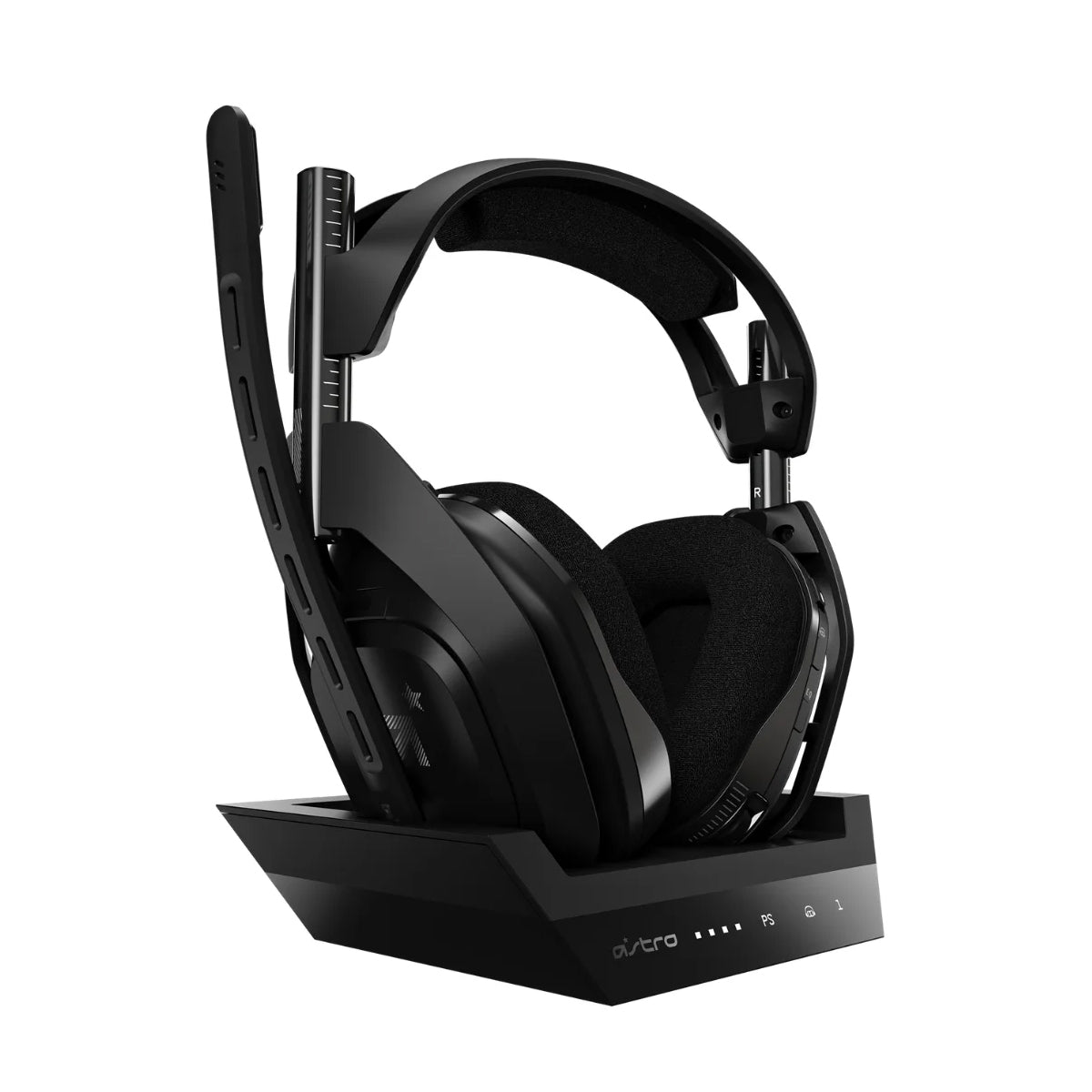 Diadema Gamer Inalámbrica Astro A50X + Base De Carga Negra Para Xbox, Play y PC
