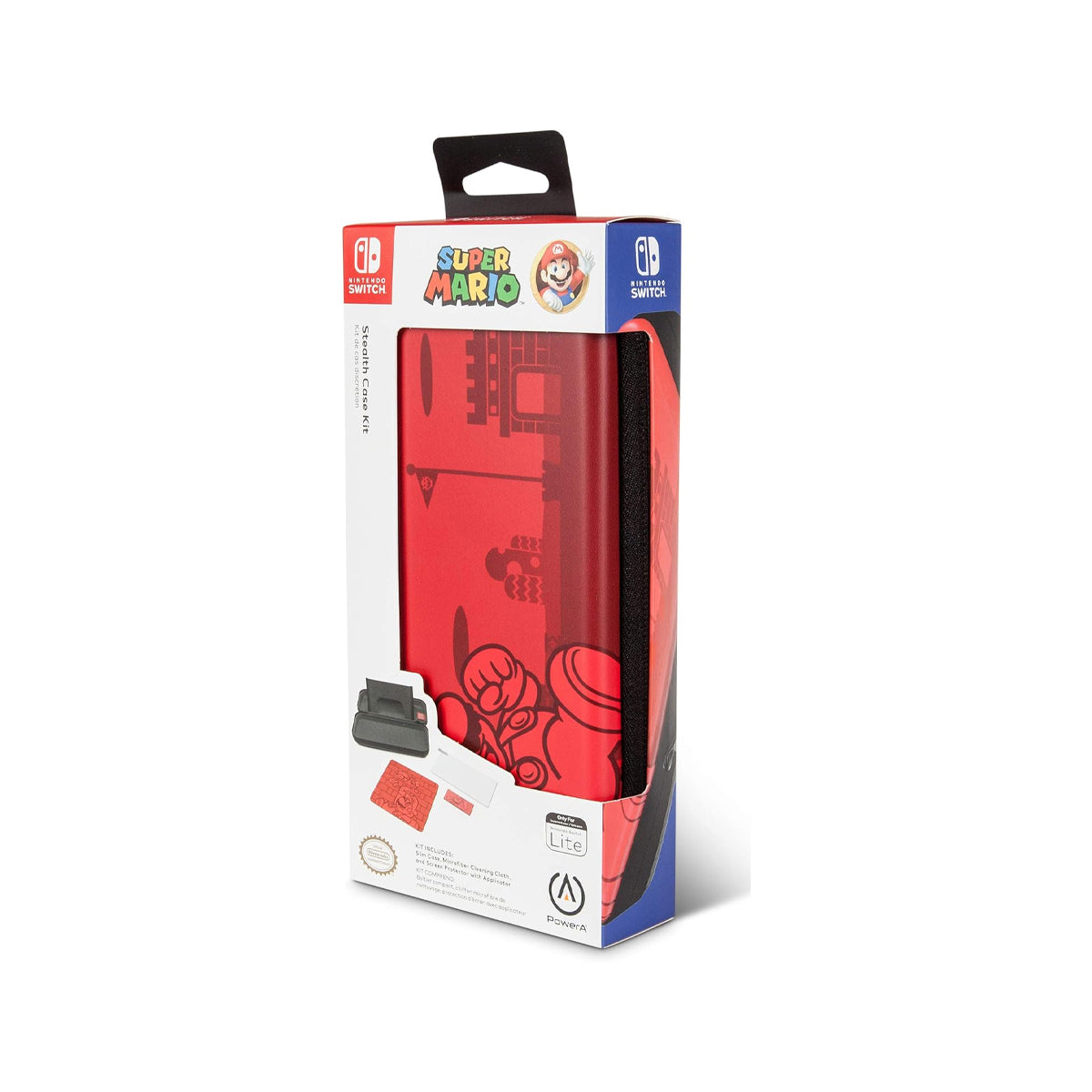 Estuche Nintendo Switch Super Mario Kit Rojo