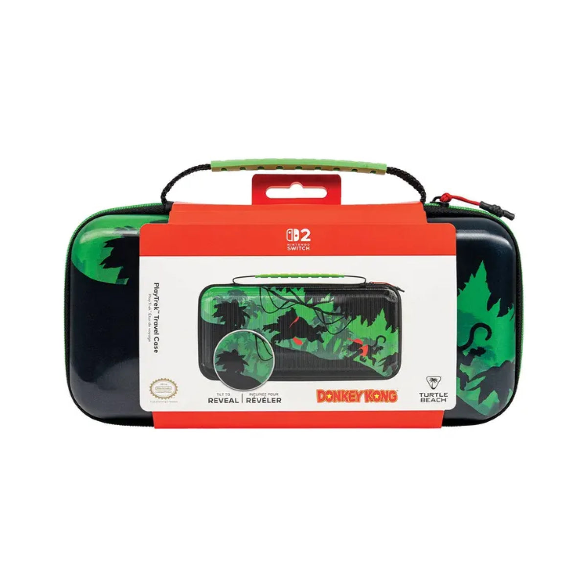 Estuche Para Nintendo Switch 2 Playtrek Donkey Kong Reveal