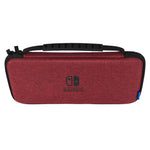 Estuche Hori para Nintendo Switch Oled Slim Tough Pouch rojo