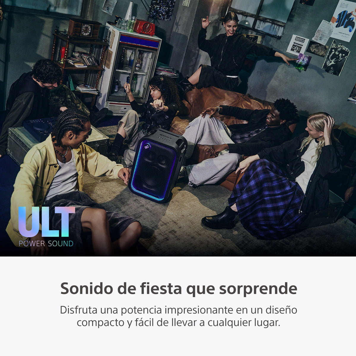 Parlante Sony ULT Tower 5 Negro