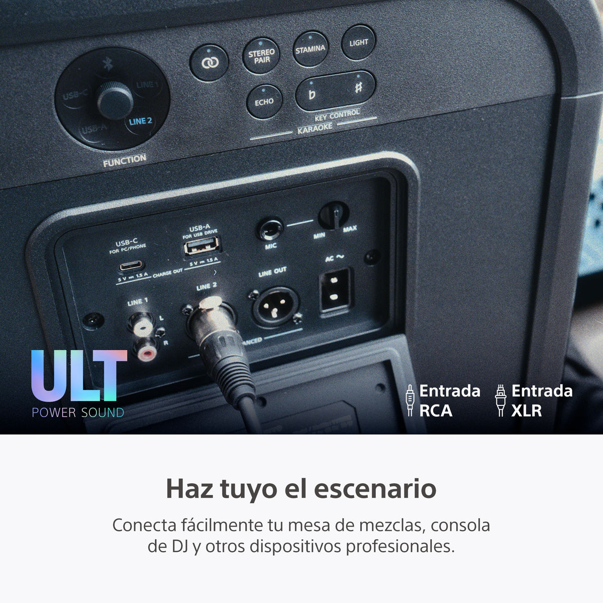 Parlante Sony ULT Tower 5 Negro