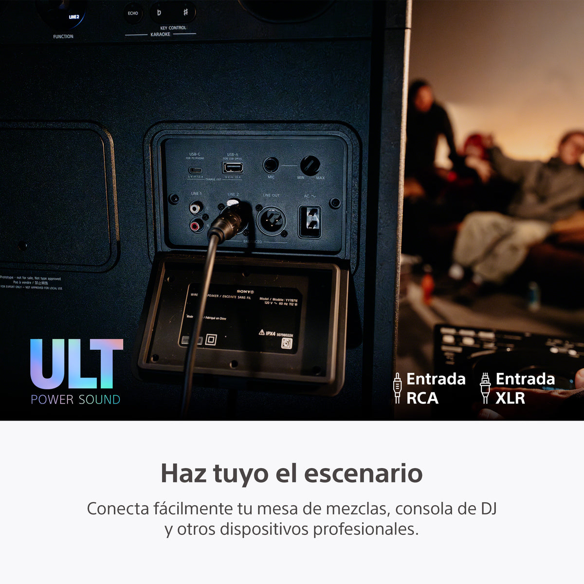 Parlante Sony ULT Tower 7 Negro