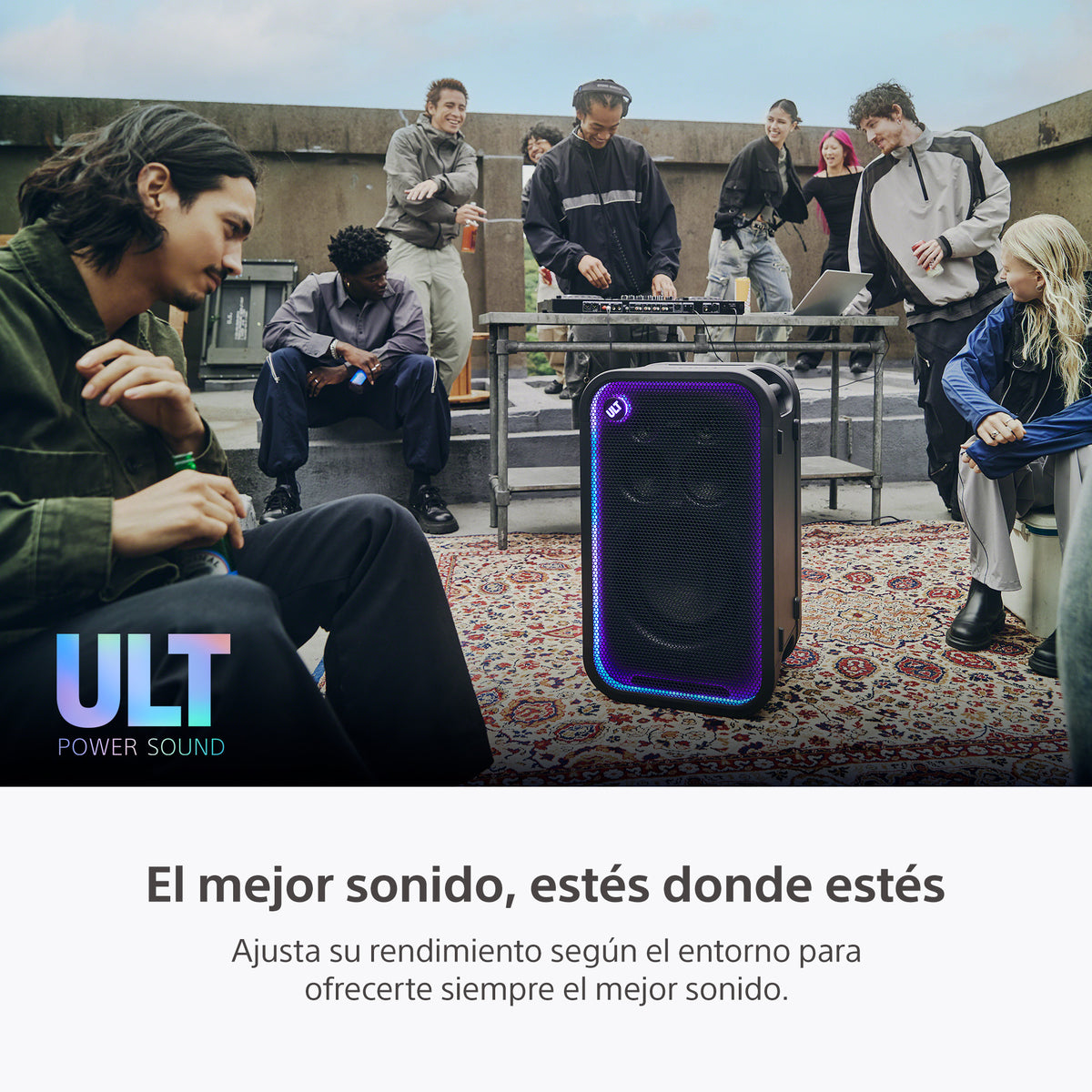 Parlante Sony ULT Tower 7 Negro