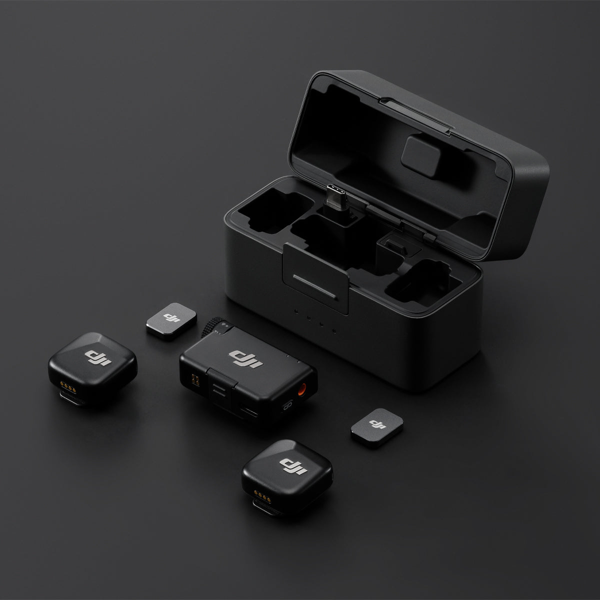 Micrófono DJI Mic Mini (2 TX + 1 RX + estuche de carga)