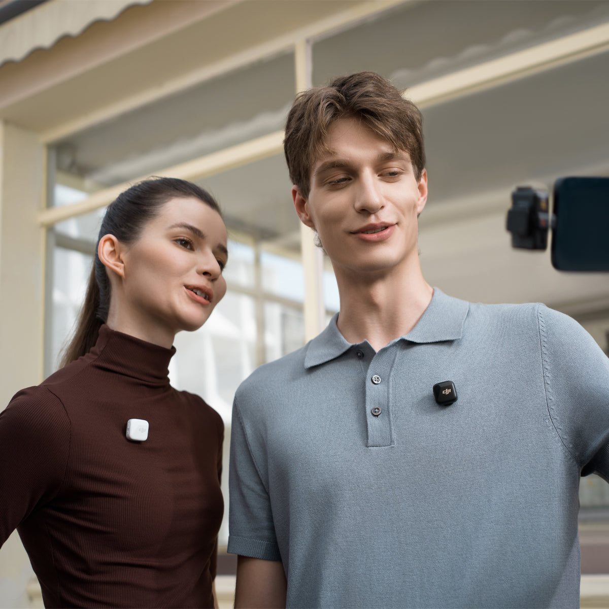 Micrófono DJI Mic Mini (2 TX + 1 RX + estuche de carga)