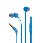 JBL Headphone T110 Wired In Ear Blue